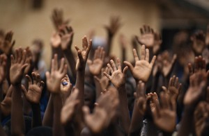 hands in the air good questions board members